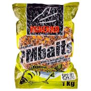 Смесь зерновых PMbaits Spod Mix/Миненко/, 1кг, кукуруза, конопля, сахарное сорго, пшеница