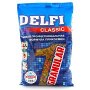 Прикорм зимний гранулированная CLASSIC/Delfi/, 500г, аромат мотыль, разноцветная, кор.-10шт