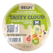 Тесто-порошок пшеничное «Tasty Cloud»/Delfi/, 50г, аромат - тутти-фрутти, средней плотности, белое