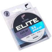 Шнур ELITE x4 BRAID Dark Gray/Salmo/, 125м, 0.12мм-5,10кг, цвет темно-серый