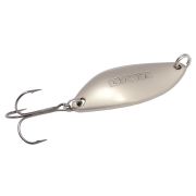 Блесна «ГНОМ»/Олта/, 5г, 44мм, матовое серебро, тр.Mustad №5, цветной металл, 5шт