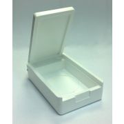 Мотыльница прямоугольная, 92x58x25мм, белая