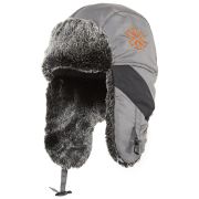 Шапка-ушанка «ZERO»/Norfin/, p.XL, 100% полиэстер, водонепр.3000мм, 3000г/м2/24ч, цвет серый/черный