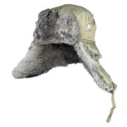 Шапка-ушанка «ARDENT»/Norfin/, p.XL, NORTEX Breathable, подклад из меха крлика, цвет светло-зеленый