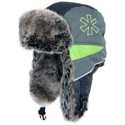 Шапка-ушанка «DISCOVERY LE»/Norfin/, p.L, 100% полиэстер, 3000мм, 3000г/м2/24ч, цвет черн/хаки/зел