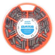 Набор большой грузил «Цилиндр»/Олта/, 0.5-2.6гр.