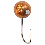 Мормышка вольфр. «Шар»/Олта/ с трубочкой, медь, d4.5мм, 0.82гр, кр.Owner, 10шт