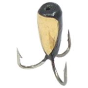 Морм.вольфр.«Чертик с отверстием» /Олта/, 2.5мм, 0,40гр, коронка золото