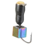 Морм.вольфр.«Муравей с зеркальцем с кубиком хамелеон»/Олта/, 4.0мм, 1,15гр, коронка золото