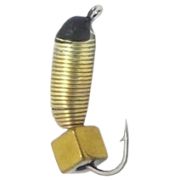 Морм.вольфр.«Гвоздик рифленый с кубиком золото»/Олта/, 3.0мм, 1,15гр, коронка золото