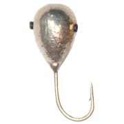 Морм.вольфр.«Капля» с отверстием, серебро, d2мм, 0.17гр, кр.№20