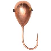 Морм.вольфр.«Капля» с отверстием, медь, d2мм, 0.17гр, кр.№20