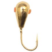 Морм.вольфр.«Японская капля» с отверстием, золото, d2мм, 0.13гр, кр.№20