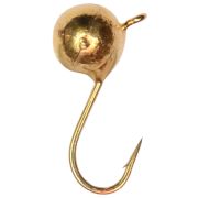 Морм.вольфр.«Дробинка» с ушком, золото, d2.5мм, 0.12гр, кр.№20