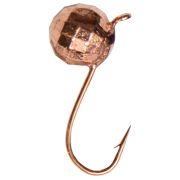 Морм.вольфр.«Шарик Диско» с ушком, медь, d2,5мм, 0.15гр, кр.№20