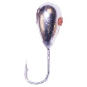 Мормышка вольфр. «Капля»/Олта/ с трубочкой, серебро, d3.4мм, 0.54гр, кр.Owner, 10шт