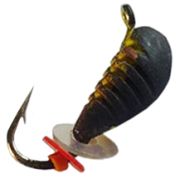 Опарыш 3 петля черный+цвет, пайетка, 0,5гр.