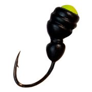 Мормышка свинцовая «Термит»/Олта/ с отверстием, 0.50гр, кр.№14, цвет черно-желтый флуо, 10шт
