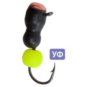 Морм.вольфр.«Муравей с зеркальцем с шариком неон»/Олта/, 4.0мм, 1,40гр, коронка