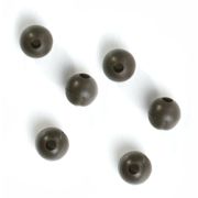 Набор буферных бусин/Mikado-Territory/, ф6мм, 25шт, серо-зеленые