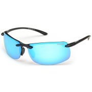 Очки поляризационные 36/Олта/, линзы-зеркальный, оправа-черный, матерчатый чехол, салфетка, шнурок