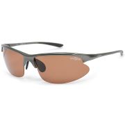 Очки поляризационные 203/Рыболов/ в кейсе,магниево-алюминиевый сплав,линзы-коричн,оправа-серый,салф