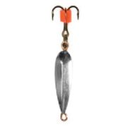 Блесна «Нырок», никель, 1.0гр, тройник №10, упаковка 10шт