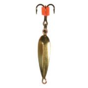 Блесна «Нырок», латунь, 1.0гр, тройник №10, упаковка 10шт