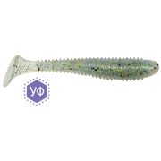 Виброхвост съедобный «АКУЛА»/Олта/, 5шт, 100мм, 8,4гр, аромат - «креветка»