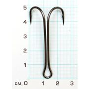 Двойник 11040/Скорпион/, N 4/0BN, длинное цевье, круглый загиб, 20шт