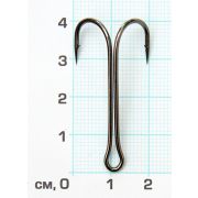 Двойник 11040/Скорпион/, N 1/0BN, длинное цевье, круглый загиб, 20шт