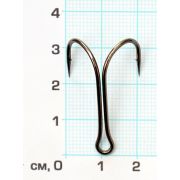 Двойник 11041/Скорпион/, N 1/0BN, короткое цевье, прямой загиб, 20шт