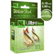 Леска зимняя NL ULTRA WHITE FISH (Белая рыба) 30m 0,18mm