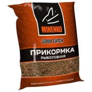 Прикорм GOOD CATCH Клубника/Миненко/, 0,7кг, цвет красный, аромат клубника, помол средний